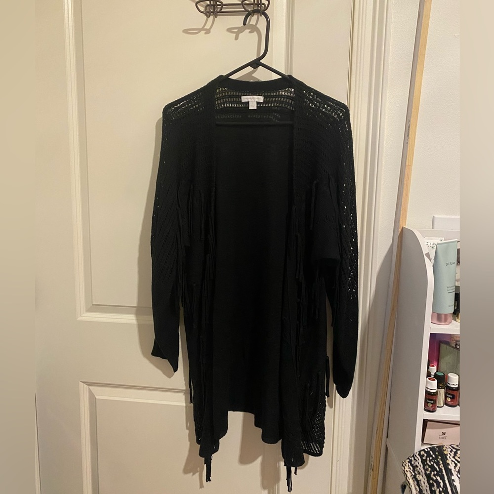 NY&Co sweater tassels
